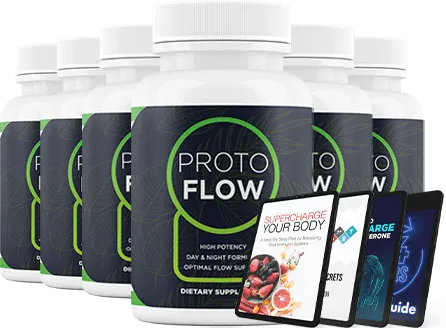 ProtoFlow supplement facts label