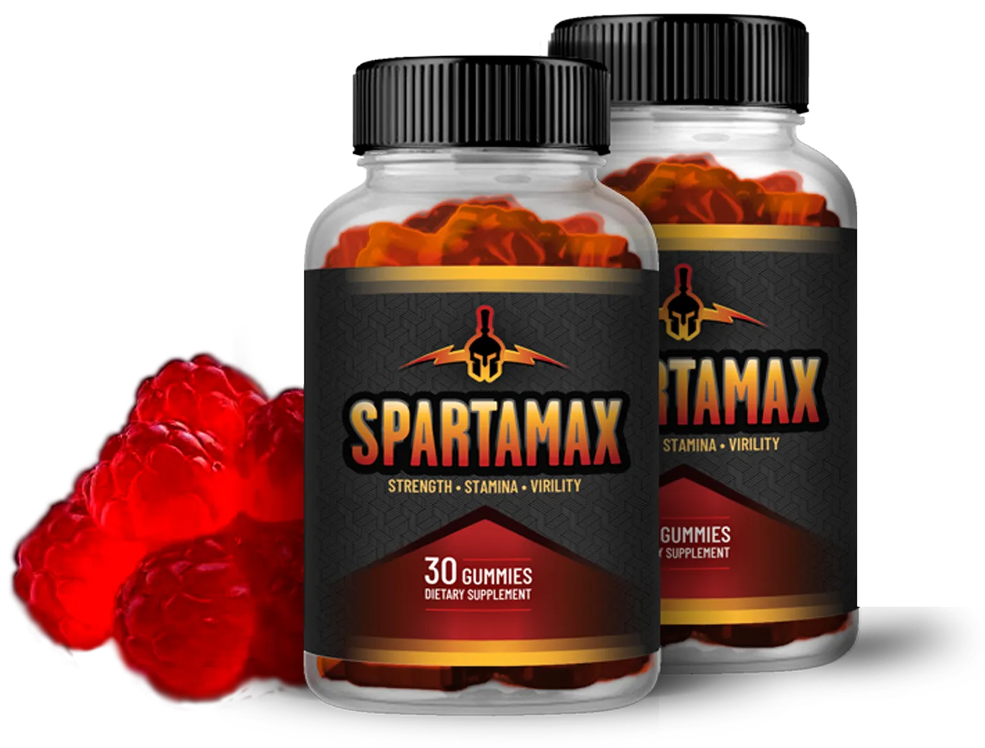 Spartamax gummy closeup