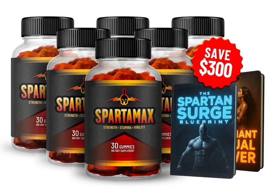 Spartamax 6 bottle best value pack